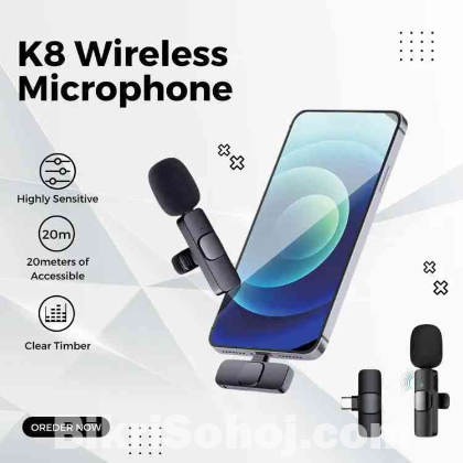 একদম কম দামে পেয়ে যাচ্ছেন  8 Wireless Microphone